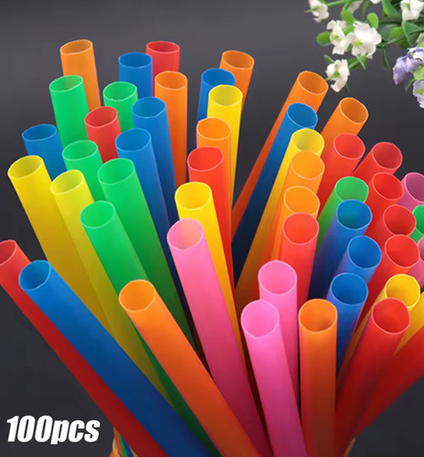 100pcs 11mm thick boba straws - 100pcs,