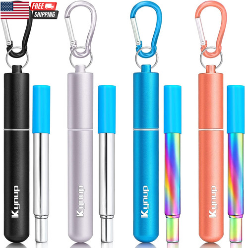 Reusable metal straws - reusable,